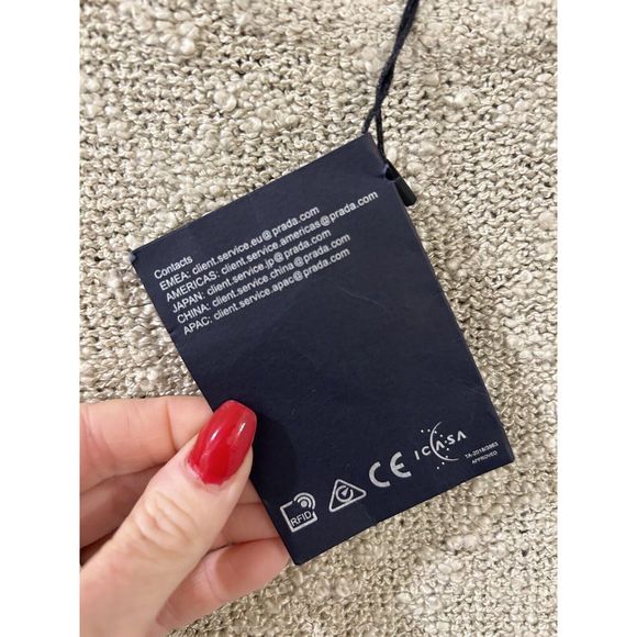 PRADA Boucle Drawstring Mini Dress NWT Small Oatmeal Brown Authentic New - Picture 15 of 16